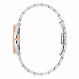 BULOVA orologio donna Classic al quarzo quadrante madreperla bianco e color argento e cinturino in acciaio bicolore 98P219 Variante2