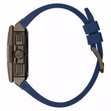 BULOVA Orologio al Quarzo Cronografo Uomo con Quadrante Blu e Cinturino in Gomma Blu 98B357 Variante2