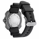 CITIZEN Orologio da uomo Eco-drive diver solo tempo cassa supertitanio e cinturino in gomma nero quadrante full lume BN0227-17X Variante2