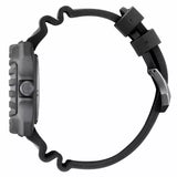 CITIZEN Orologio da uomo Eco-drive diver solo tempo cassa supertitanio e cinturino in gomma nero quadrante full lume BN0227-17X Variante