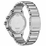 CITIZEN Orologio da uomo Eco-drive cronografo, data, cassa e cinturino in supertitanio quadrante argento AT2530-85A Variante2
