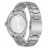 CITIZEN Orologio da uomo Eco-drive solo tempo, giorno e data, cassa e cinturino in supertitanio quadrante blu BM8560-88L Variante2