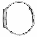 CITIZEN Orologio da uomo Eco-drive solo tempo, giorno e data, cassa e cinturino in supertitanio quadrante blu BM8560-88L Variante