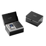 Orologio Uomo D1 Milano Automatico Solo Tempo Cassa in Acciaio Quadrante Blu e Cinturino in Acciaio ATBJ11 Confezione