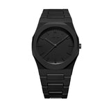 D1 Milano Orologio al Quarzo Solo Tempo Unisex con Cassa Ottagonale Quadrante Nero e Cinturino in Policarbonato PCBJ10