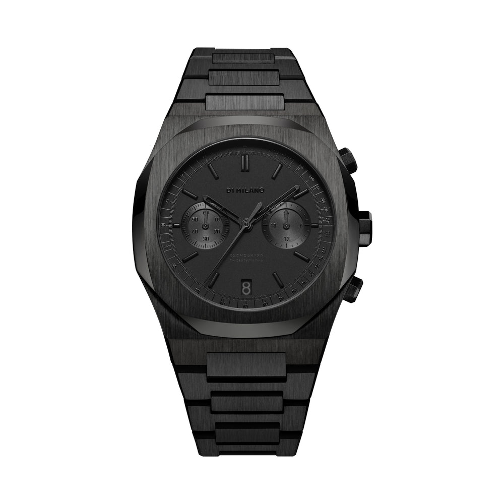 Orologio on sale total black