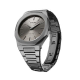 Orologio D1 Milano al quarzo solo tempo cassa e cinturino in acciaio canna di fucile quadrante antracite UTBJ212 Variante