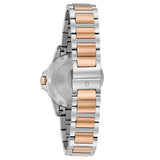 BULOVA Orologio al Quarzo Datario Donna con Diamanti Quadrante Bianco e Cinturino in Acciaio Bicolore 98R234 Variante1