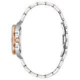 BULOVA Orologio al Quarzo Datario Donna con Diamanti Quadrante Bianco e Cinturino in Acciaio Bicolore 98R234 Variante2