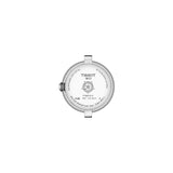 TISSOT Orologio donna automatico solo tempo cassa rotonda quadrante bianco cinturino in acciaio T1262071101300 Variante1