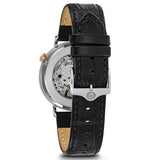 BULOVA Orologio Automatico Solo Tempo Uomo con Cassa Rotonda Quadrante Grigio e Cinturino in Pelle 98A187 Variante1
