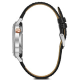 BULOVA Orologio Automatico Solo Tempo Uomo con Cassa Rotonda Quadrante Grigio e Cinturino in Pelle 98A187 Variante2