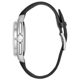 BULOVA Orologio al Quarzo Cronografo Uomo con Cassa Rotonda Quadrante Nero e cinturino in Pelle96B251Variante 1