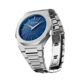 D1 Milano Orologio al Quarzo Solo Tempo Uomo con Cassa Ottagonale Quadrante Blu e cinturino in AcciaioUTBU01Variante 2