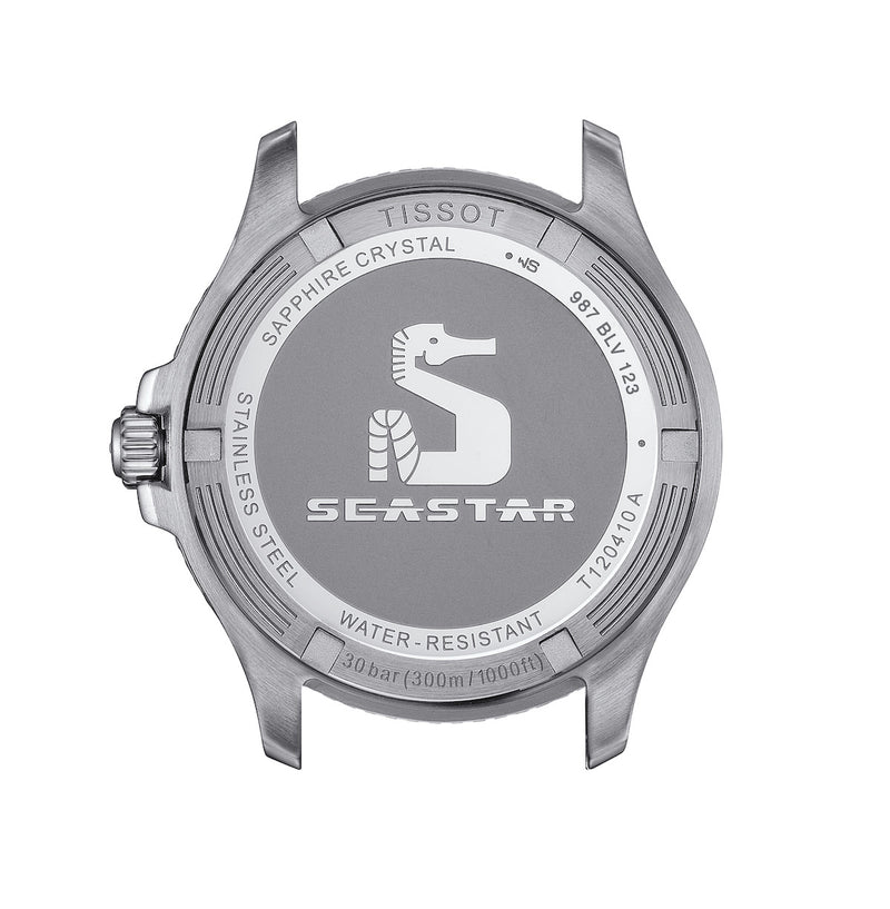 Orologio Tissot Seastar 1000 40 mm Quarzo Quadrante Nero Cinturino Acciaio T1204101105100 Variante2