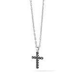 Collana Uomo Con Pendente in Argento COMETE Colore Nero UGL 687Variante 1