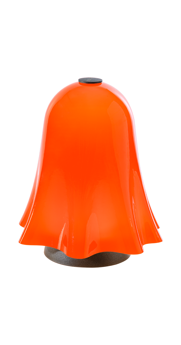 VENINI Lampada da Tavolo Fantasmino Arancione in Vetro Soffiato di Murano 847.60 Variante