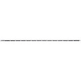ZANCAN Bracciale Tennis da Uomo in Argento con Spinello Nero Intervallato da Zirconi Bianchi ESB078