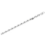 ZANCAN Bracciale da Uomo a Maglia in Argento Lucido ESB231