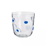 Vaso Carlo Moretti I Diversi Blanco y Azul 8.6x8.8cm