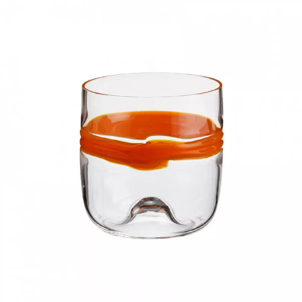 Bicchiere Carlo Moretti Rings Arancione 15.652.AR