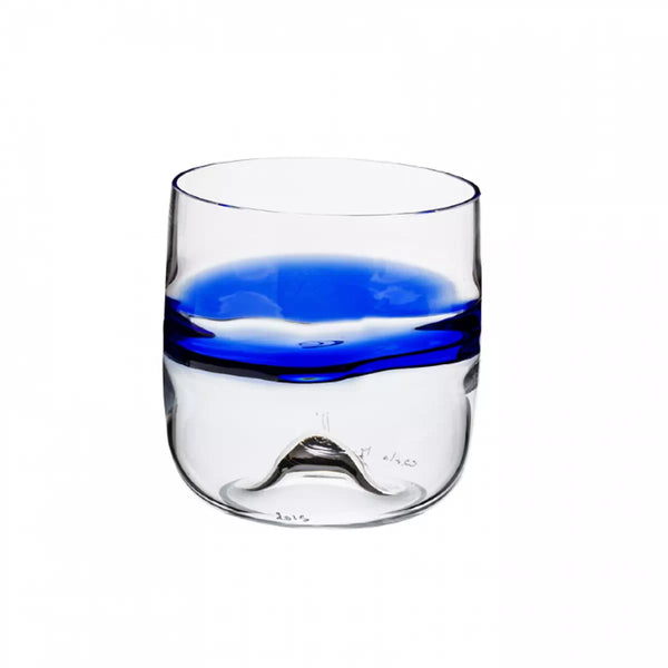 Bicchiere Carlo Moretti Rings Blu 15.652.BL