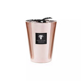 Candela BAOBAB Les Exclusives Roseum Rosa Cipria Floreale con note di Ylang - Gelsomino - Vetiver 24cm