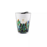 Candela BAOBAB Rainforest Amazonia Blu, Gialla, Marrone e Turchese Agrumata con note di Bergamotto - Cardamomo - Muschio 24cm
