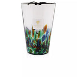 Candela BAOBAB Rainforest Amazonia Blu, Gialla, Marrone e Turchese Agrumata con note di Bergamotto - Cardamomo - Muschio 35cm