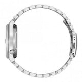 CITIZEN Automatico TSUYOSA con Cassa Rotonda Quadrante Blu e Cinturino Acciaio Lato NJ0150-81L