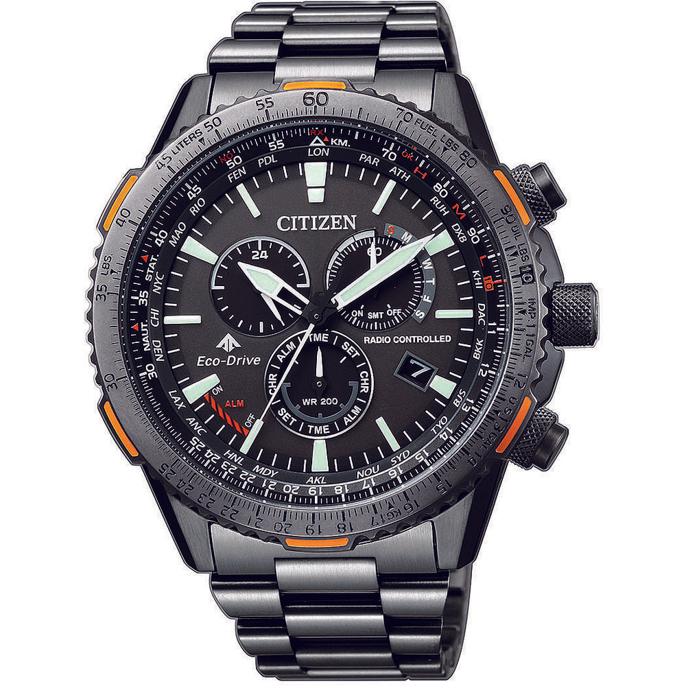 Citizen Pilot Citizen Radiocontrollato Ora Solare Chronograph