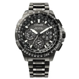CITIZEN Orologio al Quarzo Uomo con Cassa Rotonda Quadrante Nero e Cinturino in Super Titanio CC9025-51E