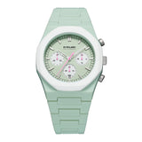 Orologio Unisex D1 Milano Verde e Bianco Polychrono Green Blast PHBJ02