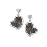 Orecchini Donna Pendenti in Argento AMBROSIA Colore Nero AAO 029Variante 1
