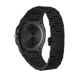 D1 Milano Orologio al Quarzo Solo Tempo con Cassa Ottagonale Quadrante Nero e Cinturino in Policarbonato PCBJ10 Variante3