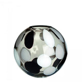 Jarrón Carlo Moretti Sfera Blanco y Negro Ed. Limitada 22x25cm
