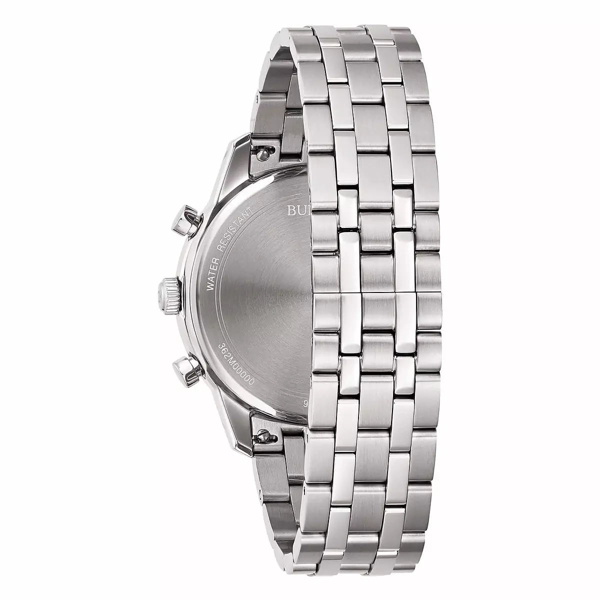 Bulova Orologio Analogico al Quarzo Giapponese Uomo con Cinturino in Acciaio Inossidabile 97D123