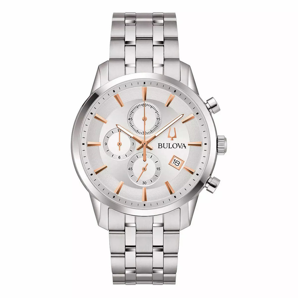 Bulova Orologio Analogico Quarzo Uomo Con Cinturino In Acciaio Inox 96b319 | Brand Vision Bulova Orologio Analogico Quarzo Uomo Con Cinturino In Acciaio Inox 96b319 | Brand Vision