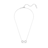 SWAROVSKI Collana con simbolo infinito in metallo rodiato e zirconi 5679434 Variante