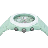 Orologio Unisex D1 Milano Verde e Bianco Polychrono Green Blast PHBJ02 Lato 2