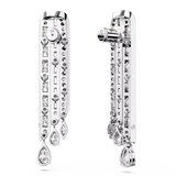 SWAROVSKI Orecchini rodiati pendenti con zirconi di varie forme 5668354 Variante3
