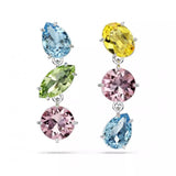 Orecchini Swarovski Pendenti Multicolori Gema 5692406