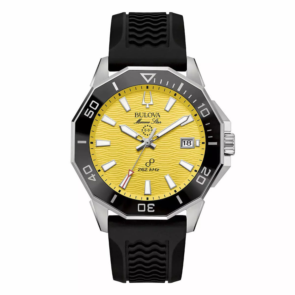 Orologio Bulova Marine Star Quarzo Giallo 96B431