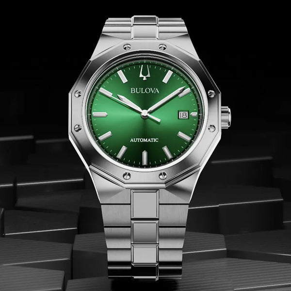 Orologio Bulova Octagon Verde 96B464