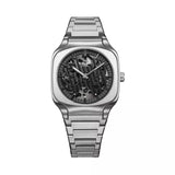 Orologio D1 Milano Square Skeleton Grey Depth SLBJ01