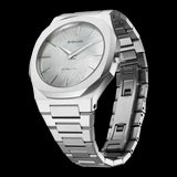 Orologio D1 Milano da Donna al Quarzo Ultra Thin Cassa e Cinturino in Acciaio Quadrante in Madreperla UTBL19 Variante