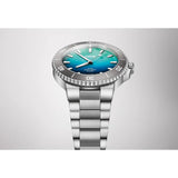Orologio ORIS Aquis Date Great Barrier Reef IV quadrante blu bracciale in acciaio 01 400 7790 4185-Set dettaglio 4