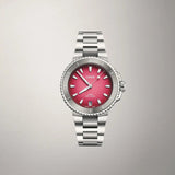 Orologio ORIS Aquis Date Taste of Summer quadrante fucsia bracciale in acciaio 01 733 7792 4158-07 8 19 05P