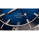 Orologio ORIS Aquis Date quadrante blu cinturino in gomma blu 01 400 7790 4135-07 4 23 45EB