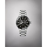 Orologio ORIS Aquis Date quadrante grigio bracciale in acciaio 01 400 7769 4154-07 8 22 09PEB dettaglio 5